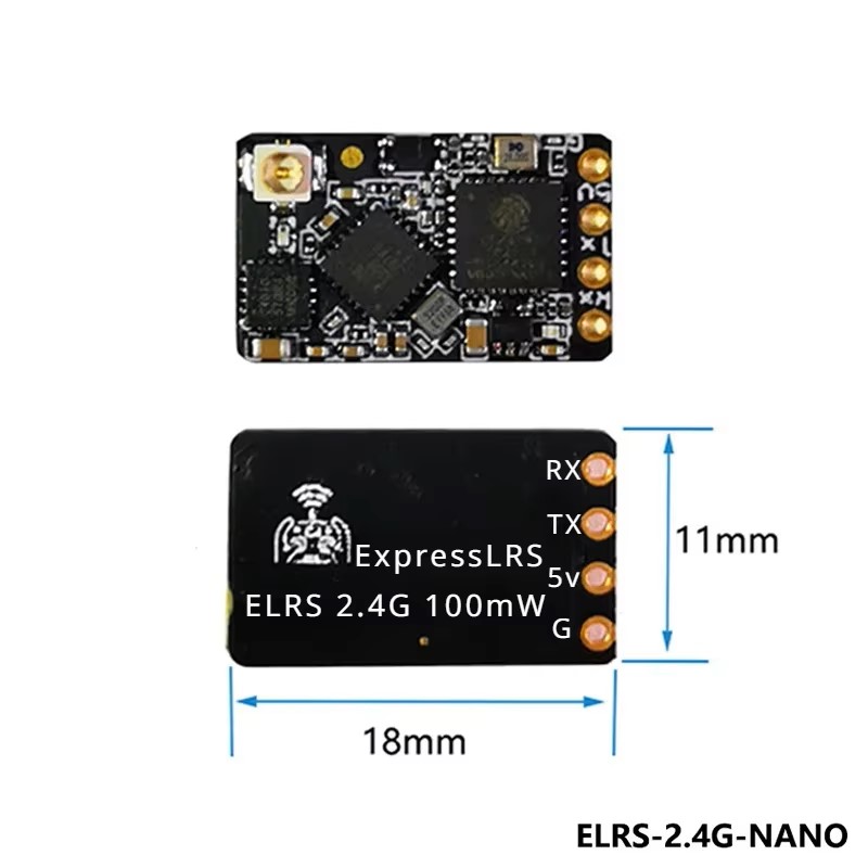 ELRS 2.4GHz NANO Receiver Expr - Radiomaster Ranger 2.4Ghz Elrs Module ulasan dan harga